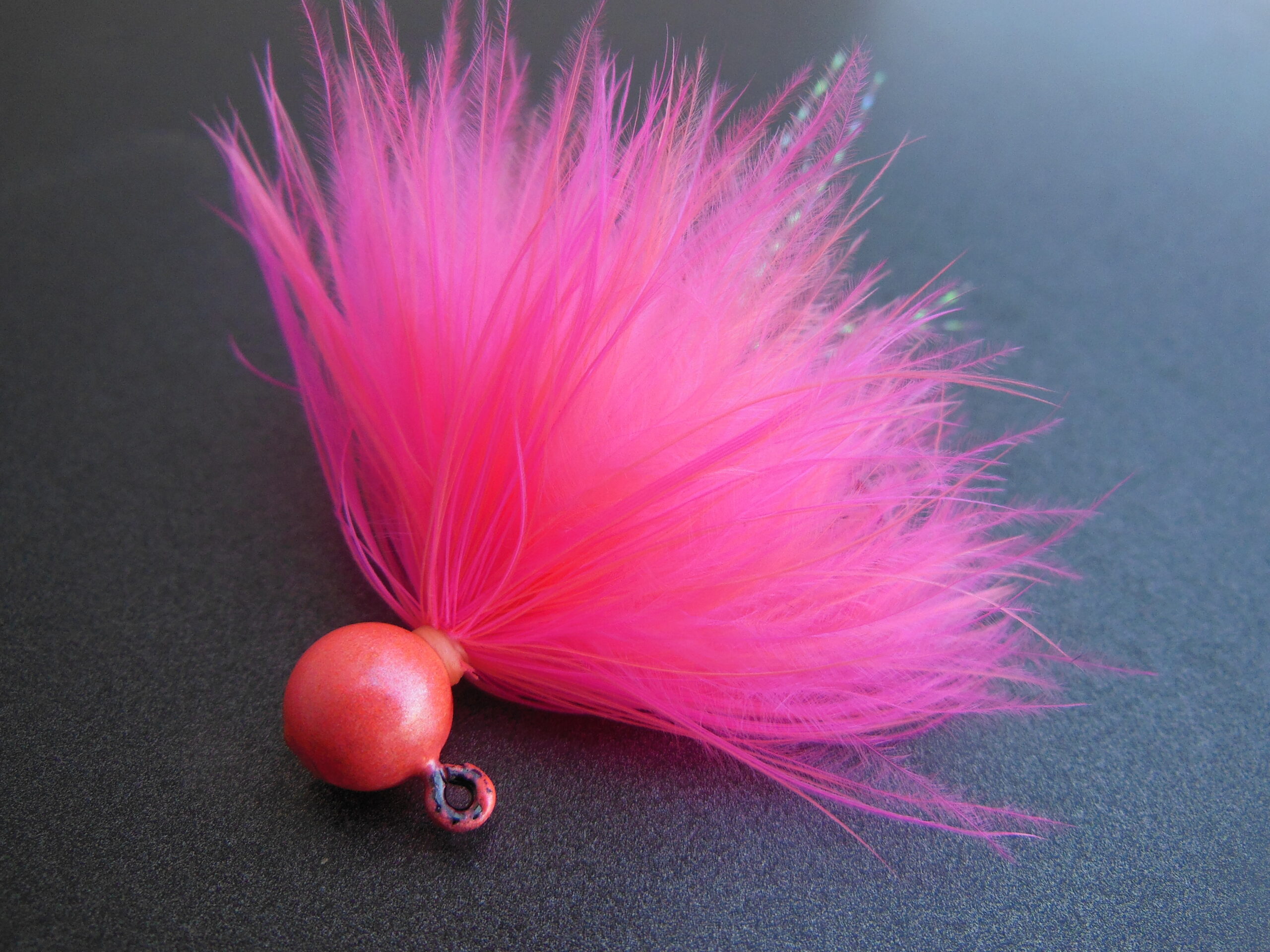 Dinger Jigs - Schlappen Lead - Pink & Shrimp