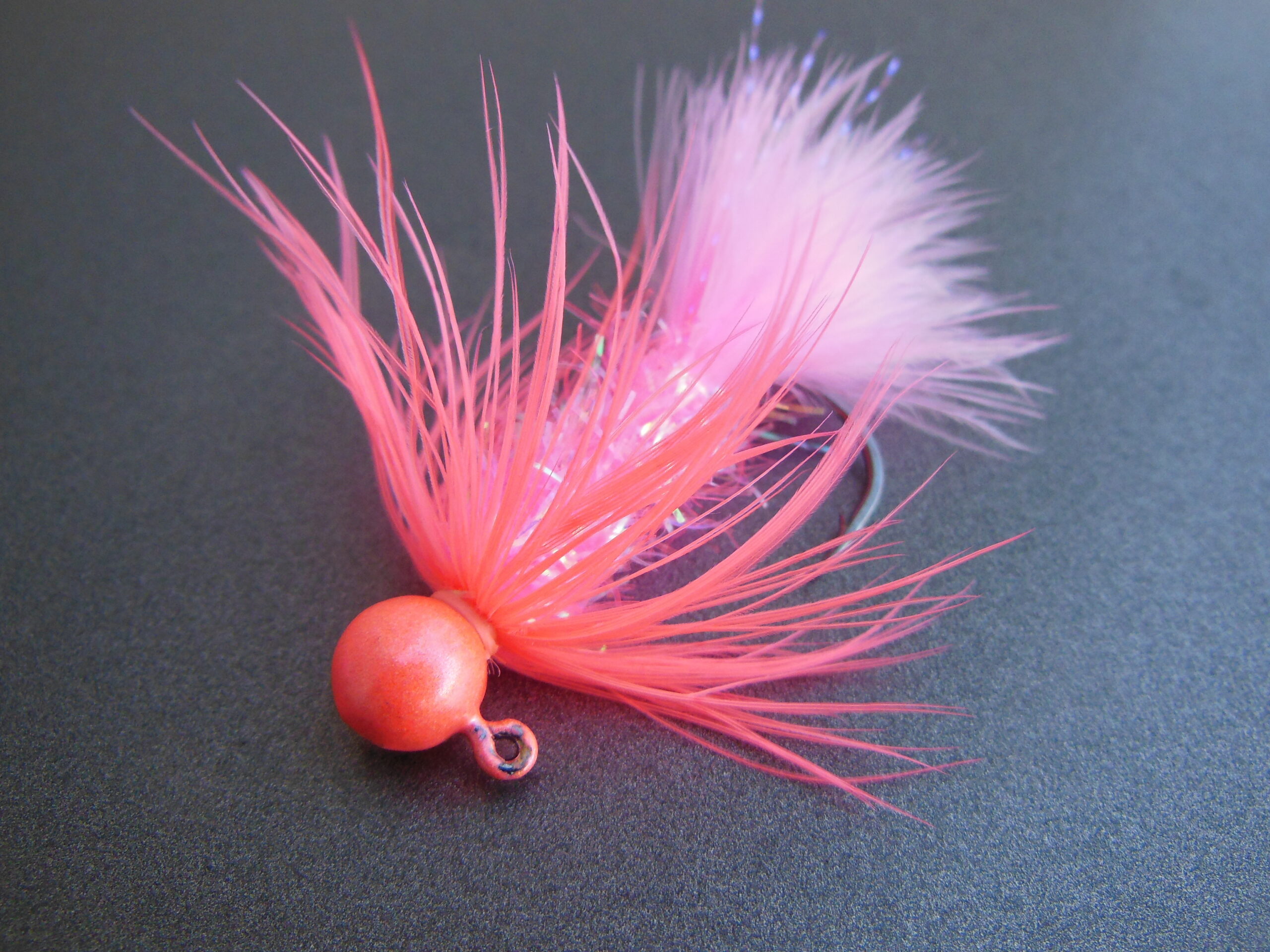 Dinger Jigs - Collared Bug - Pink & Shrimp