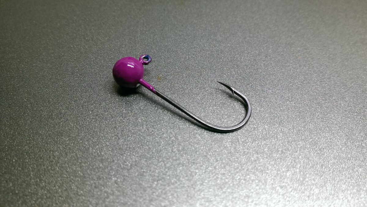 Bare steelhead jig heads Purple 1200x679 - G. Bare Jig Hooks