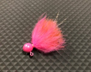 Dinger Jigs Schlappen Jig Pink over Shrimp 300x237 - Schlappen Jigs