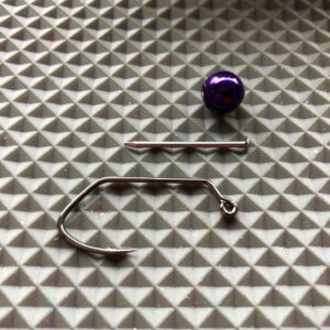 Brass Bead Head Kits - Metallic Purple