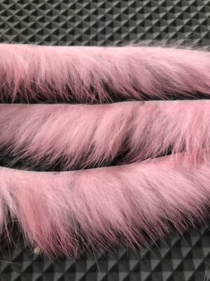 Hareline Dubbin Salmon Pink Crosscut Rabbit Strips Dinger Jigs 300x400 - Crosscut Rabbit