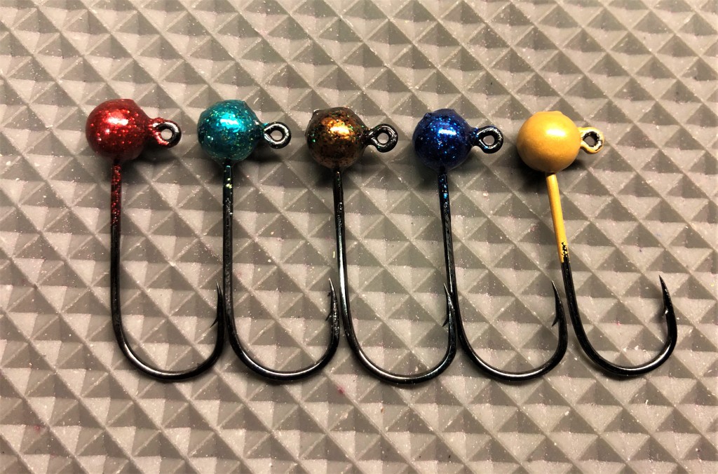 Bare Salmon and Steelhead Jig Hooks Dinger Jigs